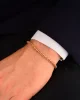 Rose Altın Erkek Bileklik