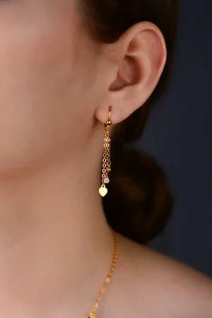 22 Ayar Altın Küpe