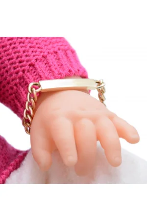 Altın Çocuk İsim Künye Bileklik