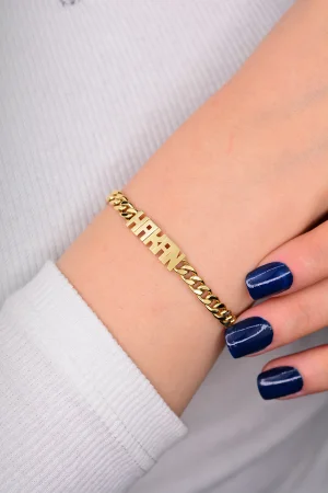 Cebeci 14 Ayar İsimli Altın Bileklik