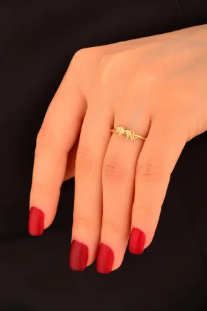 Cebeci 14 Ayar Aslan Altın Yüzük