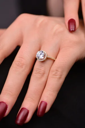 Baget Taşlı Yüzük