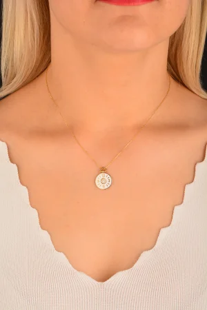 Cebeci 14 Ayar Saatli Altın Kolye