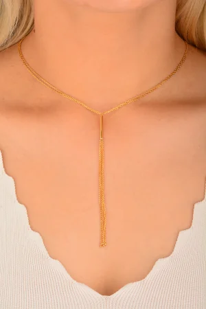 Cebeci 14 Ayar Çift Zincir Altın Kolye