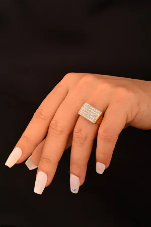 Dalgalı Taşlı Anne Yüzüğü