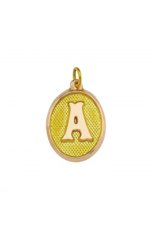 Harf Altın Kolye Ucu