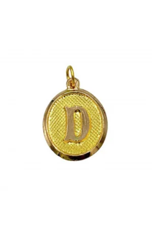 Harf Altın Kolye Ucu