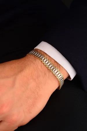 Saat Kordonu Model Altın Bileklik