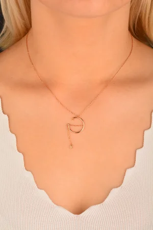 Cebeci 14 Ayar Ay Yıldız Altın Kolye