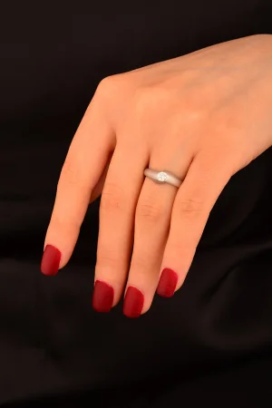 Tek Taş Altın Yüzük