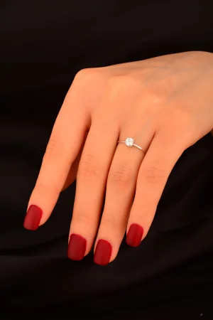 Tek Taş Altın Yüzük