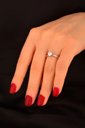 Tek Taş Altın Yüzük