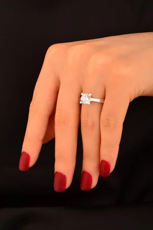 Tek Taş Altın Yüzük