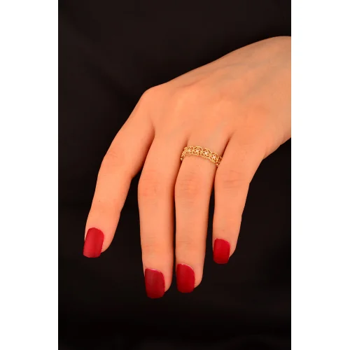 Cebeci 14 Ayar Altın Yüzük