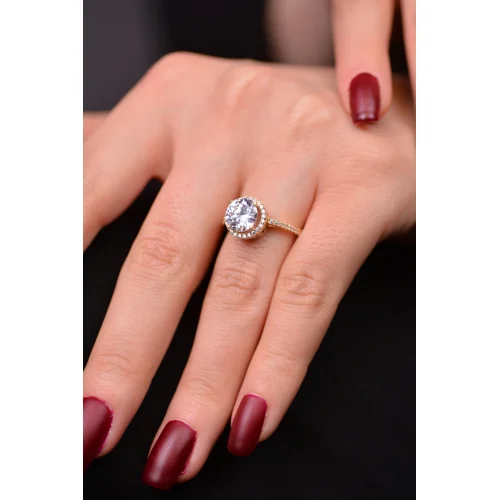 Baget Taşlı Yüzük