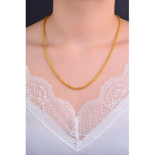 Burgu Zincir Altın Kolye