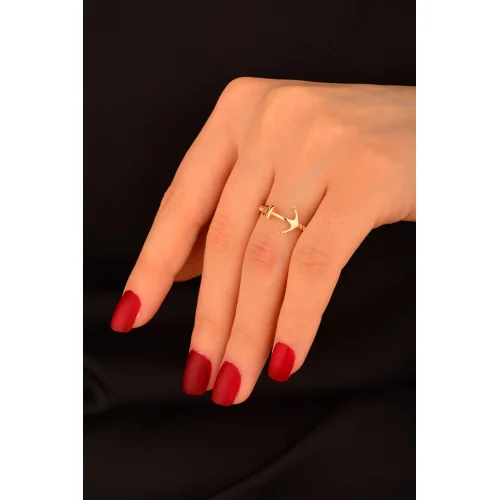 Cebeci 14 Ayar Çapa Altın Yüzük