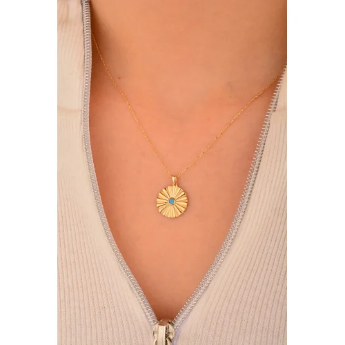 Cebeci 14 Ayar Altın Kolye