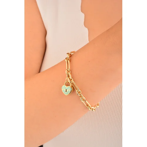 Cebeci 14 Ayar Kalpli Altın Bileklik