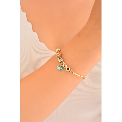 Cebeci 14 Ayar Kalpli Şans Bileklik