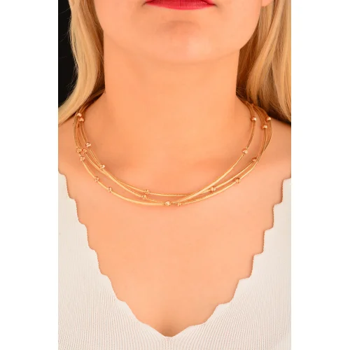 Cebeci 14 Ayar İtalyan Altın Kolye