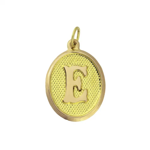 Harf Altın Kolye Ucu