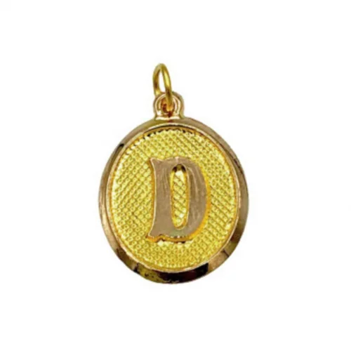 Harf Altın Kolye Ucu