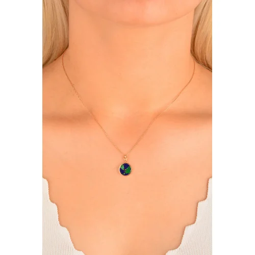 Cebeci 14 Ayar Rose Altın Kolye