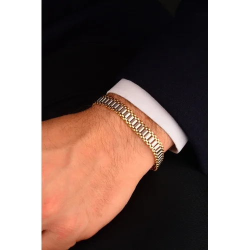 Saat Kordonu Model Altın Bileklik