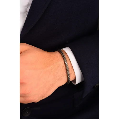 Siyah Mat Erkek Bileklik