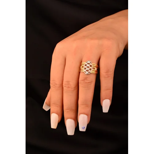 Taşlı Anne Yüzüğü