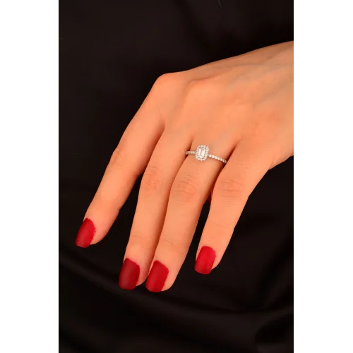 Cebeci 14 Ayar Baget Altın Yüzük