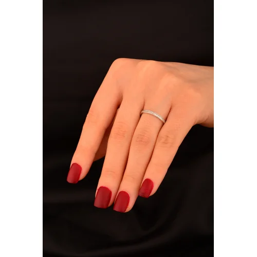 Tek Sıra Tam Tur Altın Yüzük