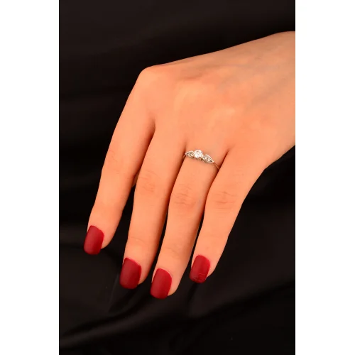 Tek Taş Altın Yüzük