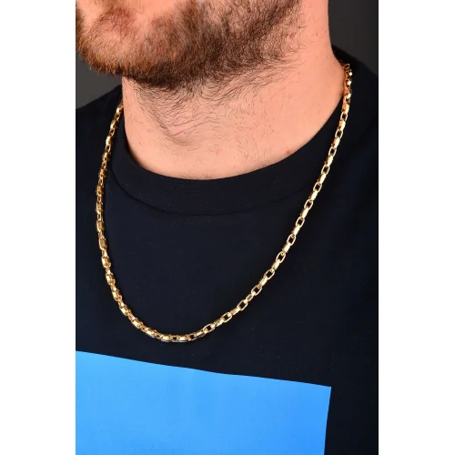 Cebeci 14 Ayar Küçük Ataç Altın Kolye