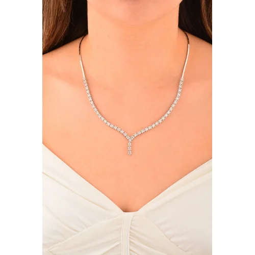 Cebeci 14 Ayar Suyolu Teksıralı Gerdanlık