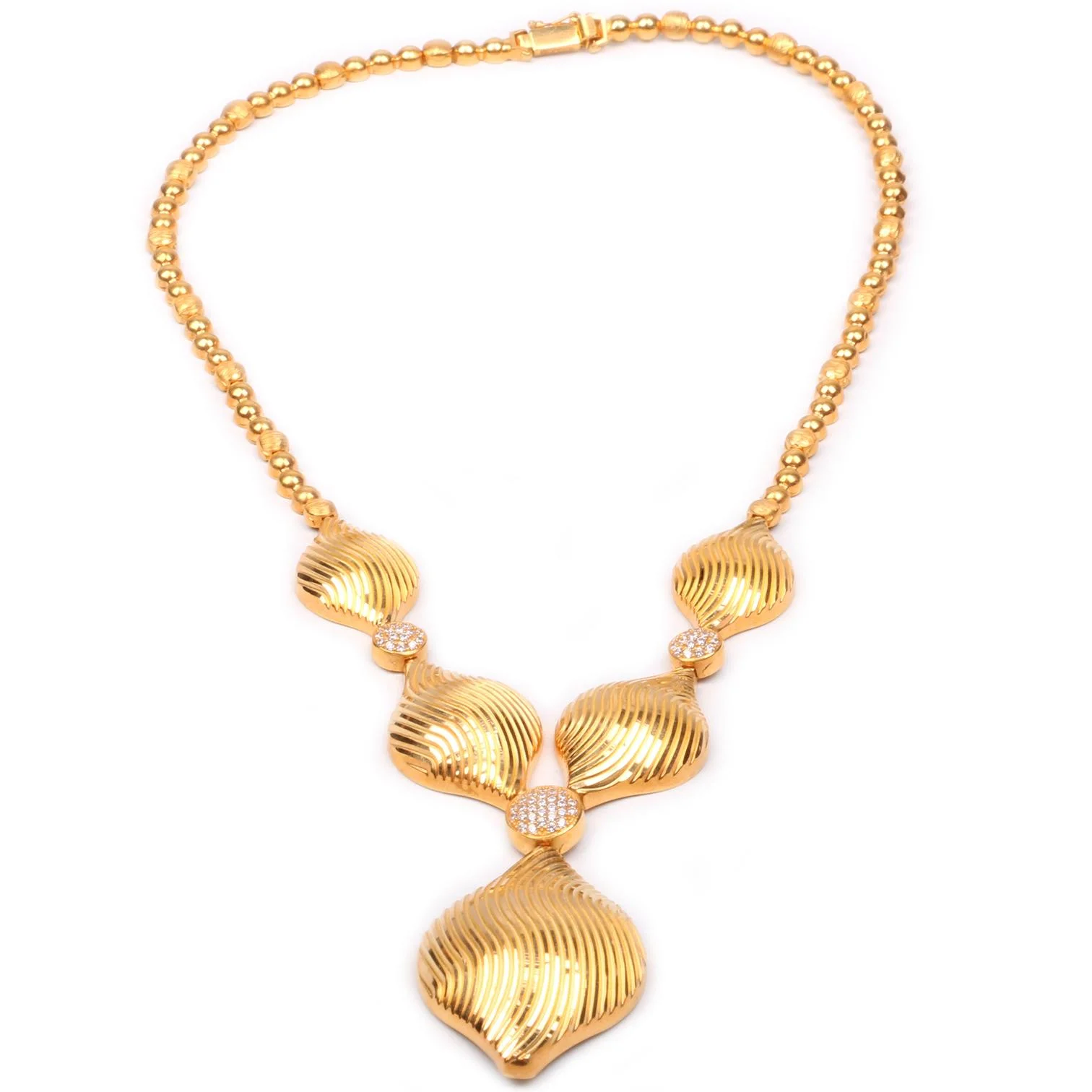 Cebeci 22 Ayar Deniz Kabuğu Altın Kolye