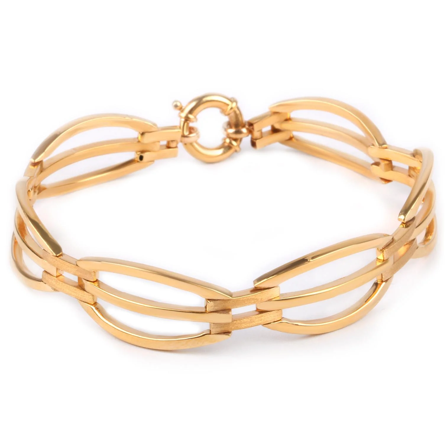 Cebeci 22 Ayar Kaburga Altın Bilezik