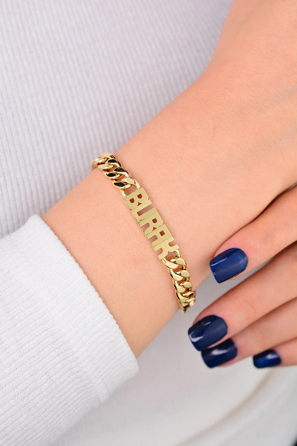 Cebeci 14 Ayar İsimli Altın Bileklik