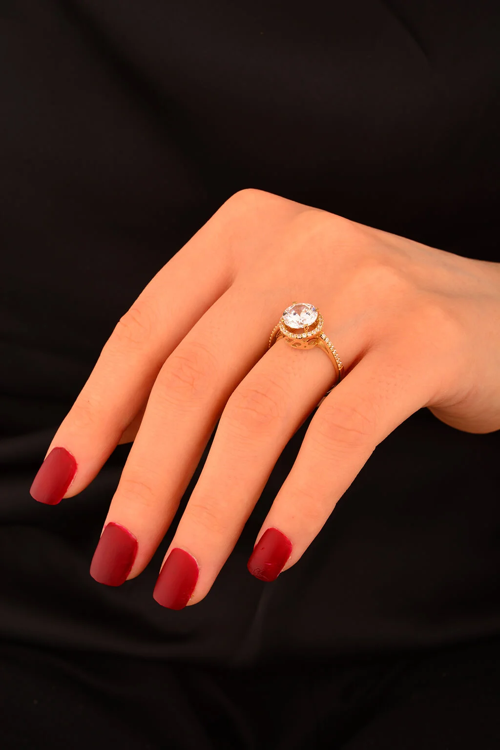 Baget Taşlı Yüzük