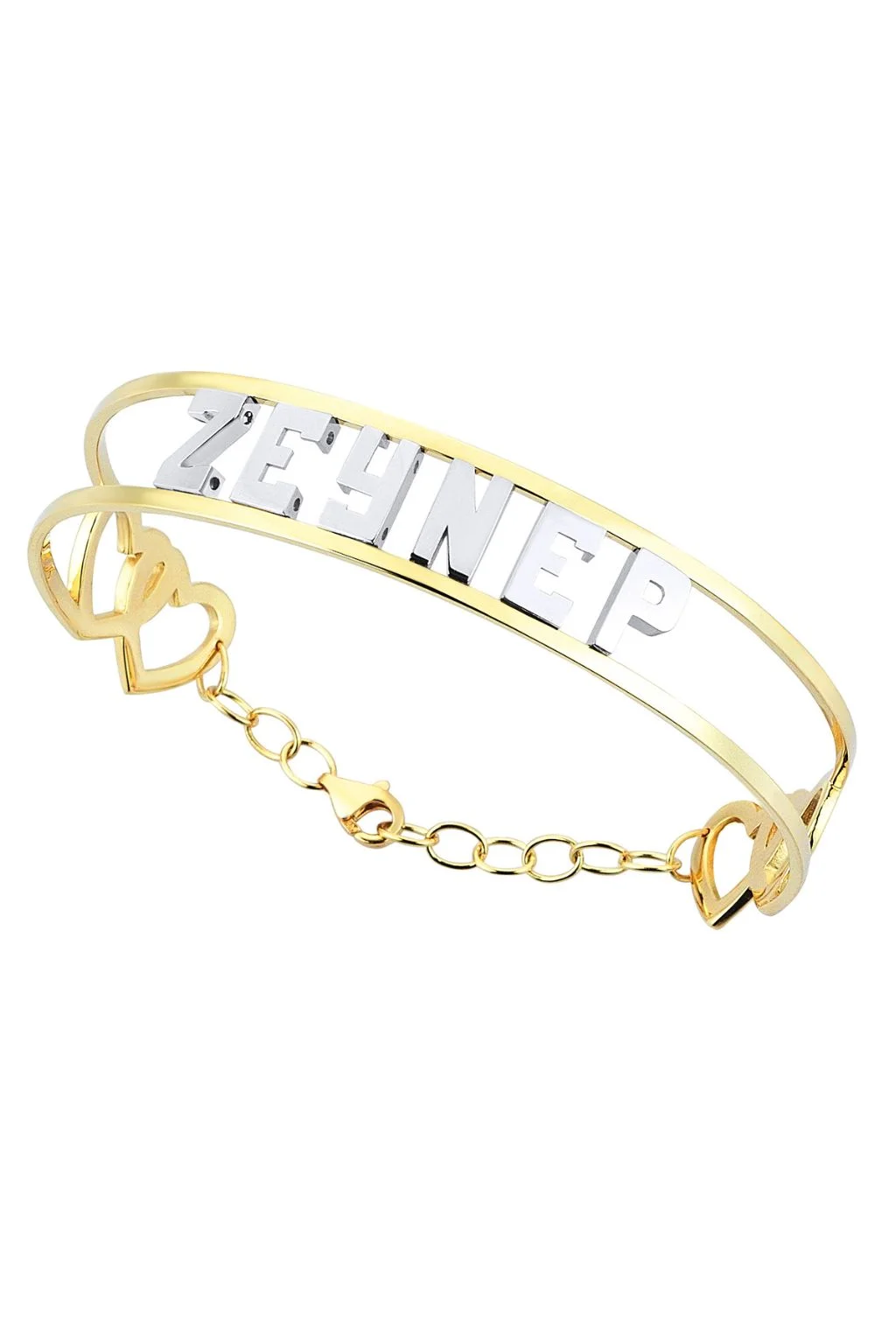 Cebeci 14 Ayar Altın İsimli Bileklik