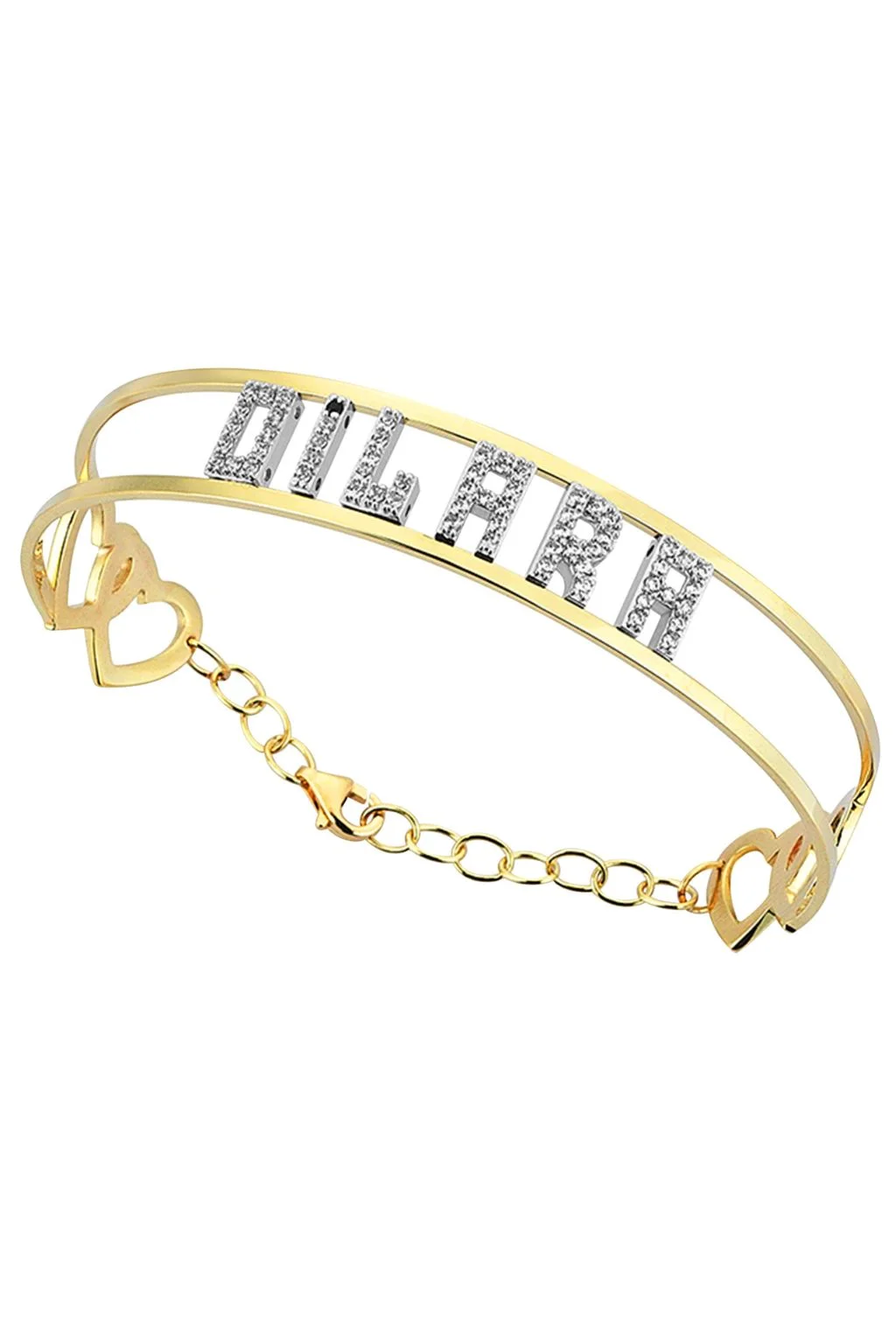 Cebeci 14 Ayar Altın İsimli Bileklik