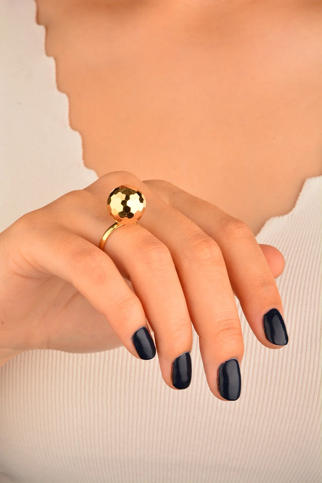 Cebeci 14 Ayar Toplu Altın Yüzük