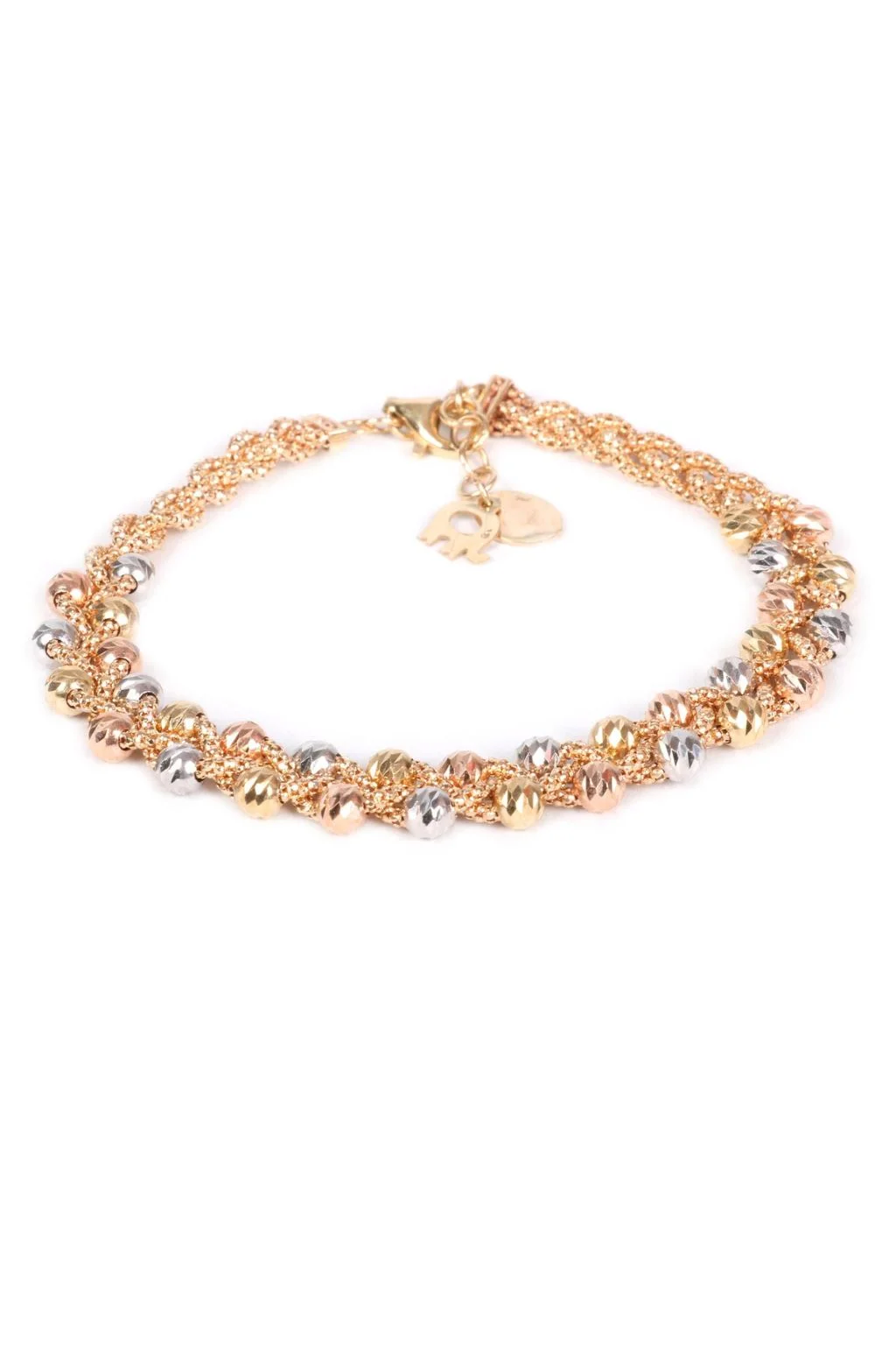 Cebeci 14 Ayar Dorika Örgü Altın Bileklik