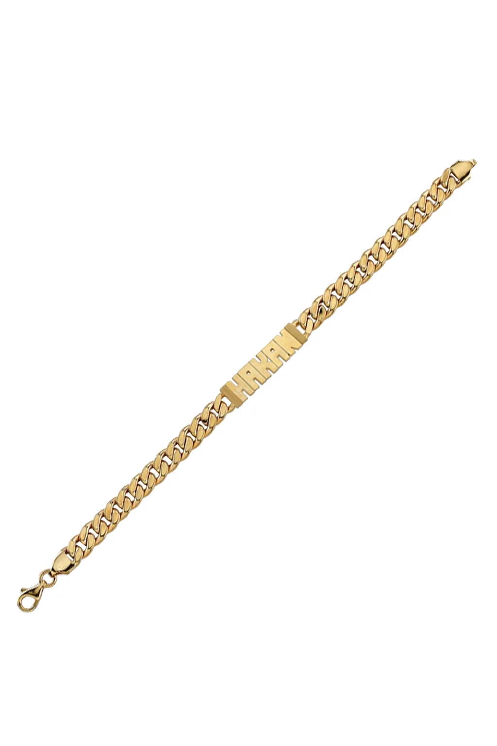 Cebeci 14 Ayar İsimli Altın Bileklik