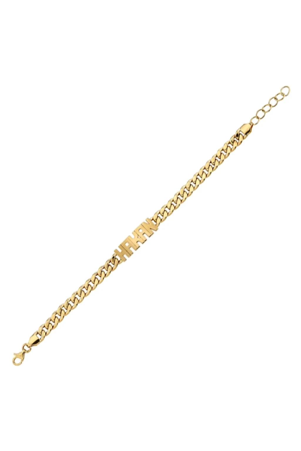 Cebeci 14 Ayar İsimli Altın Bileklik