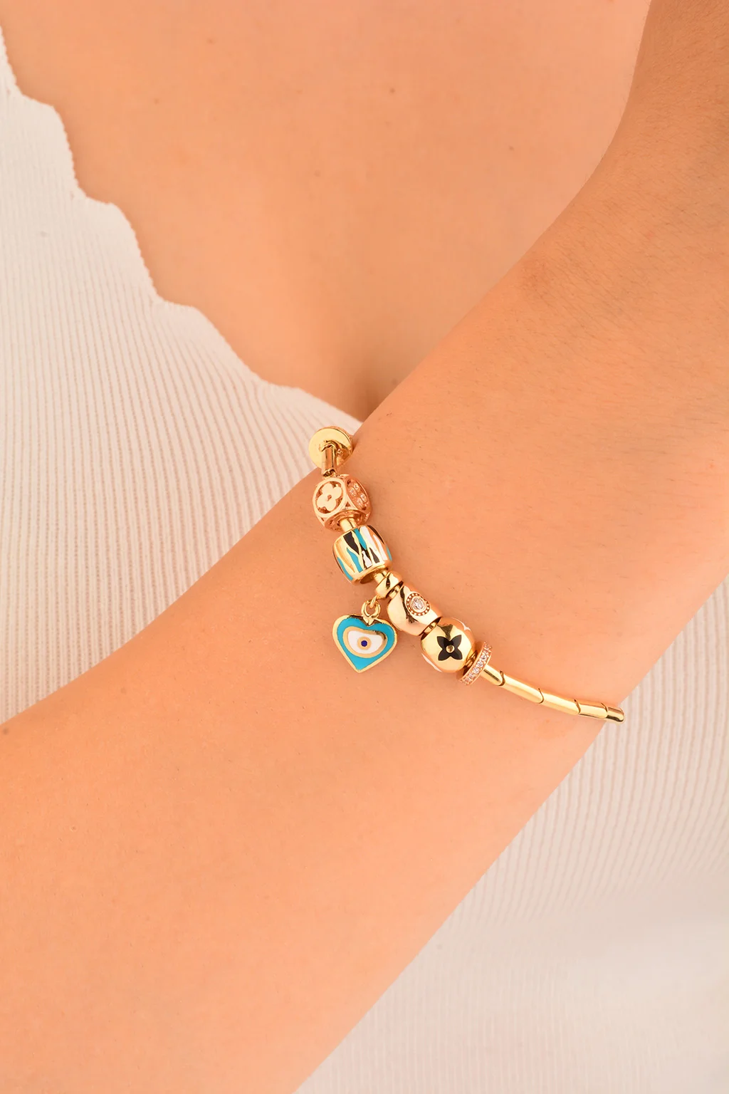 Cebeci 14 Ayar Kalpli Şans Bileklik