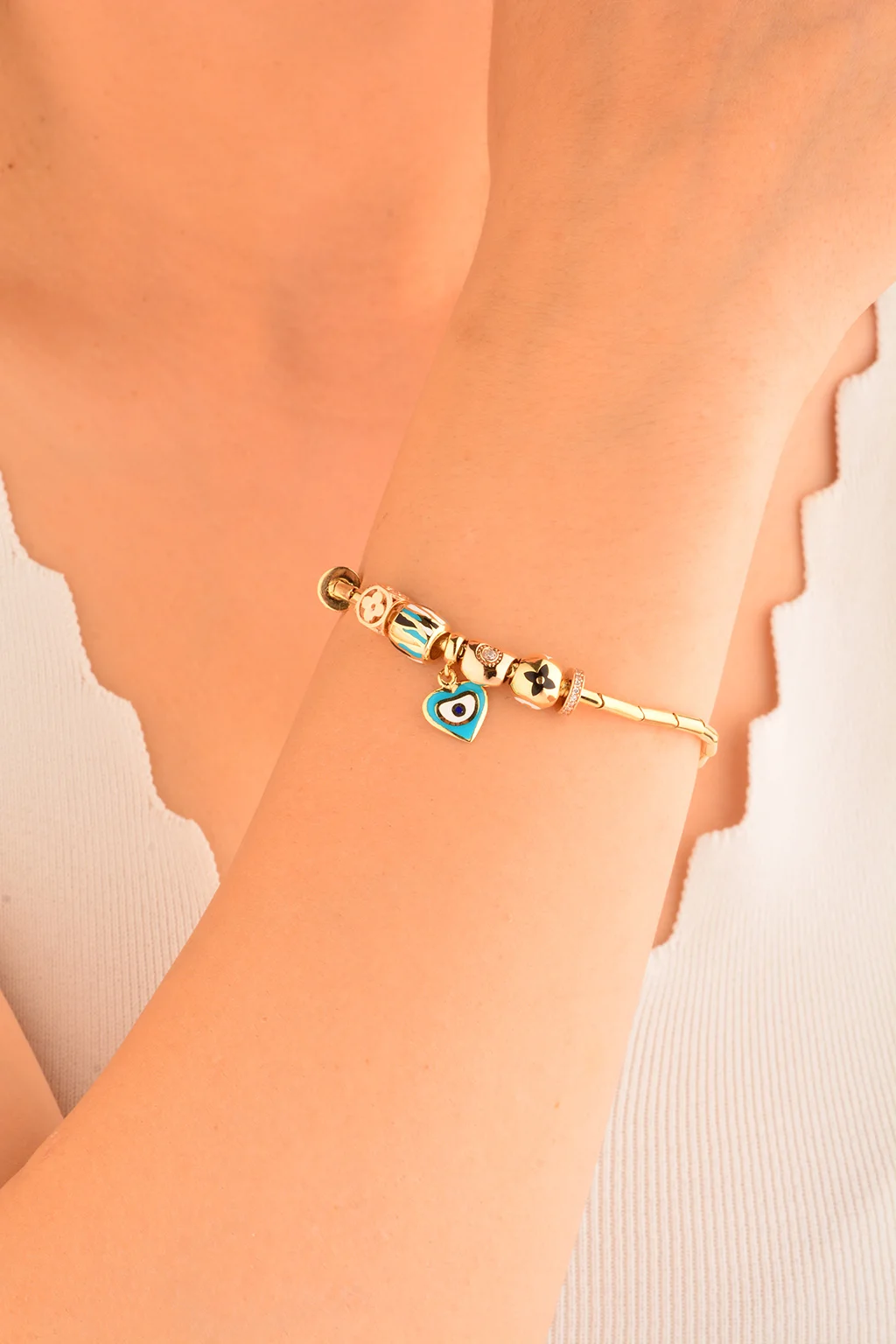 Cebeci 14 Ayar Kalpli Şans Bileklik