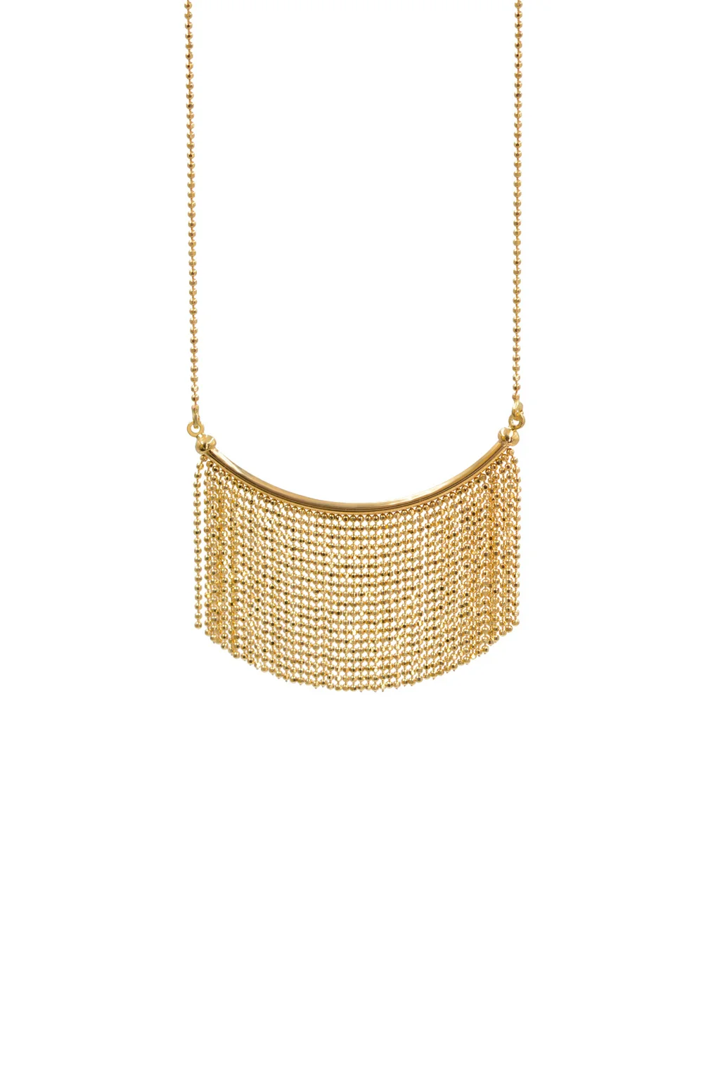 Cebeci 14 Ayar Pullu Altın Kolye