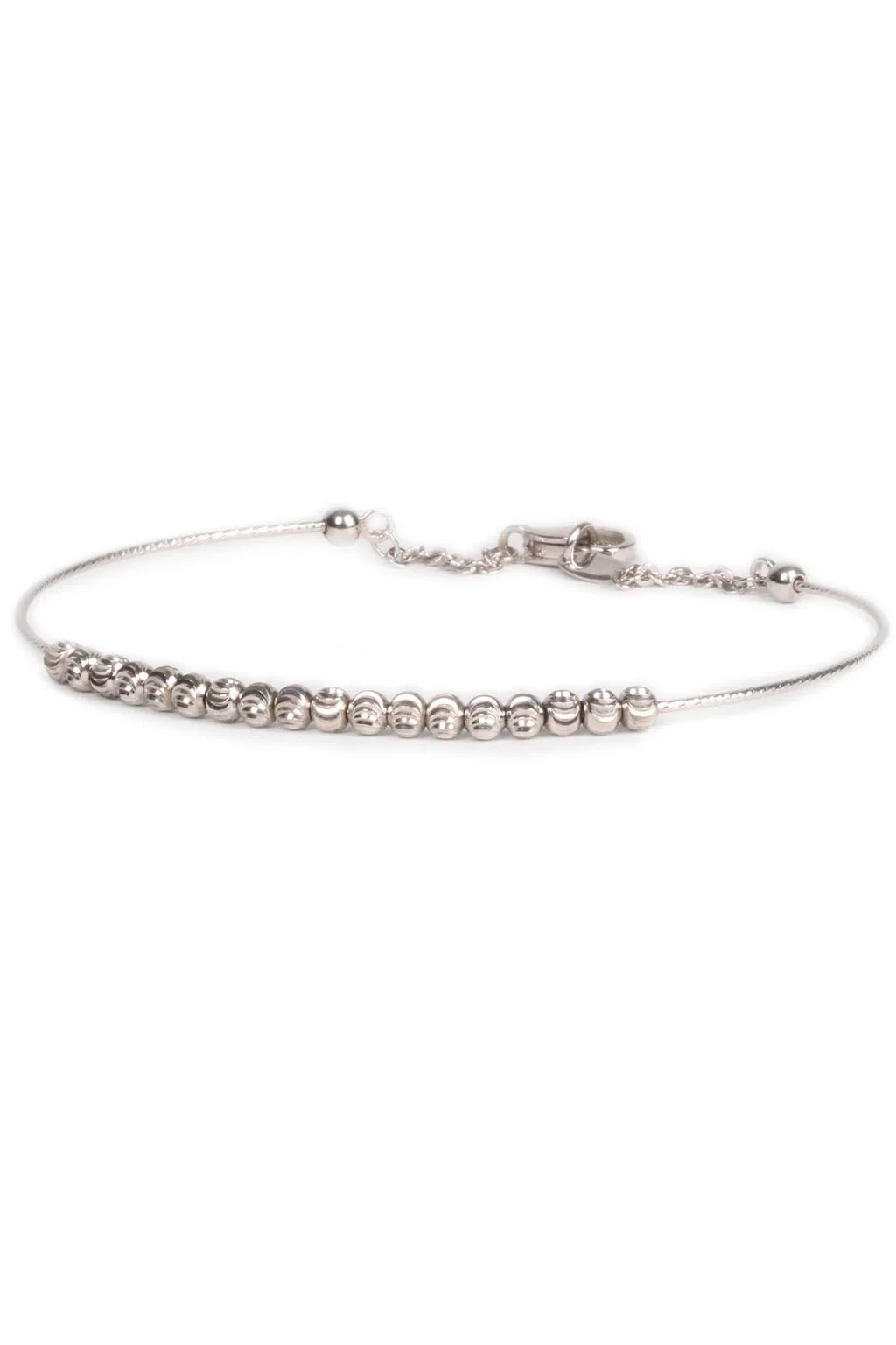 Cebeci 14 Ayar Toplu Beyaz Altın Bileklik